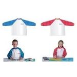 Pelikan Malschürze Girl, rote Ärmel, mit Klettverschluss Einheitsgröße für Kinder von ca. 6-9 Jahren, inkl. (105353)