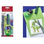 FABER-CASTELL Schreibset Dino grün (111519)