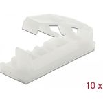 DeLOCK Kabelhalter Natural (Packung mit 10) (60179)