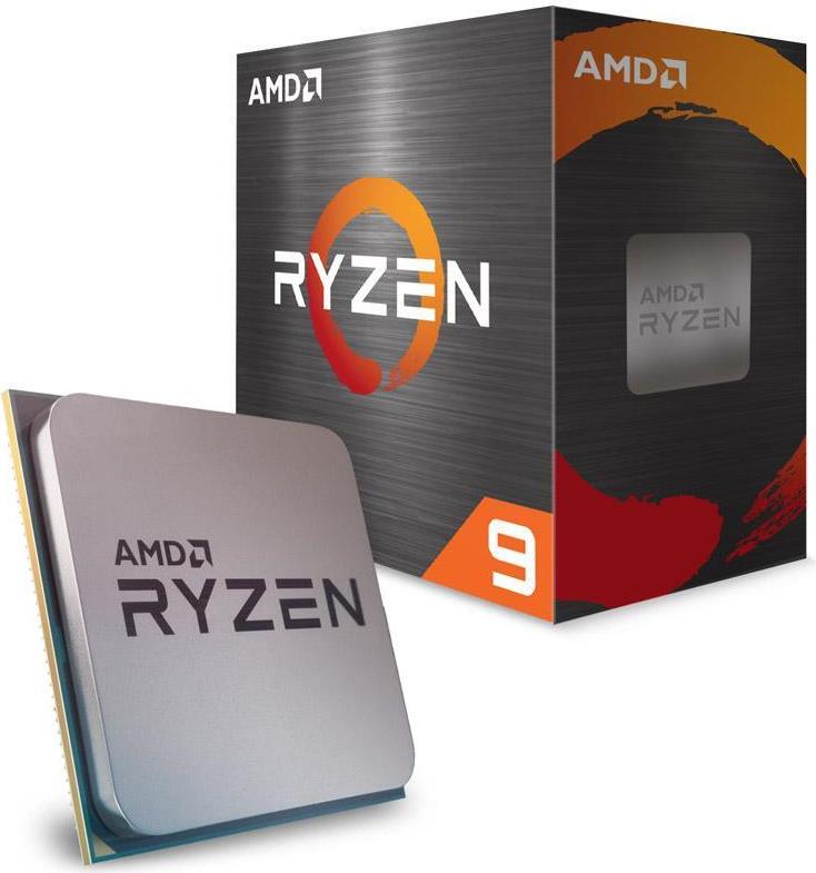 CPU AMD Ryzen 9 5900X 100-100000061WOF CPU AMD Ryzen 9 5900X, 12C/24T, 3.70-4.80GHz, boxed ohne Kühler ab