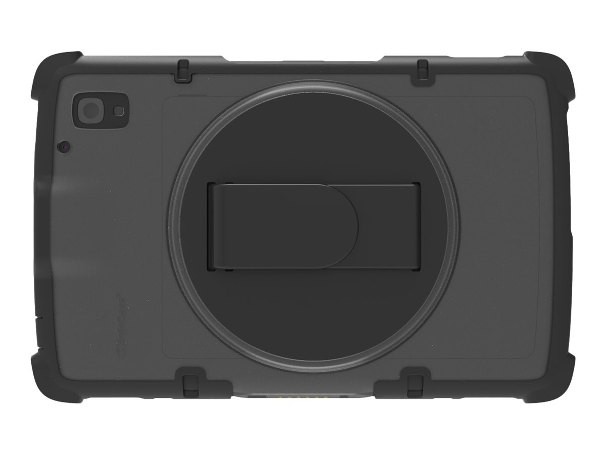 Gamber Johnson InfoCase Rugged Cover mit drehbarem Handriemen für Zebra ET40/45 10,1" Schwarz, Transparent