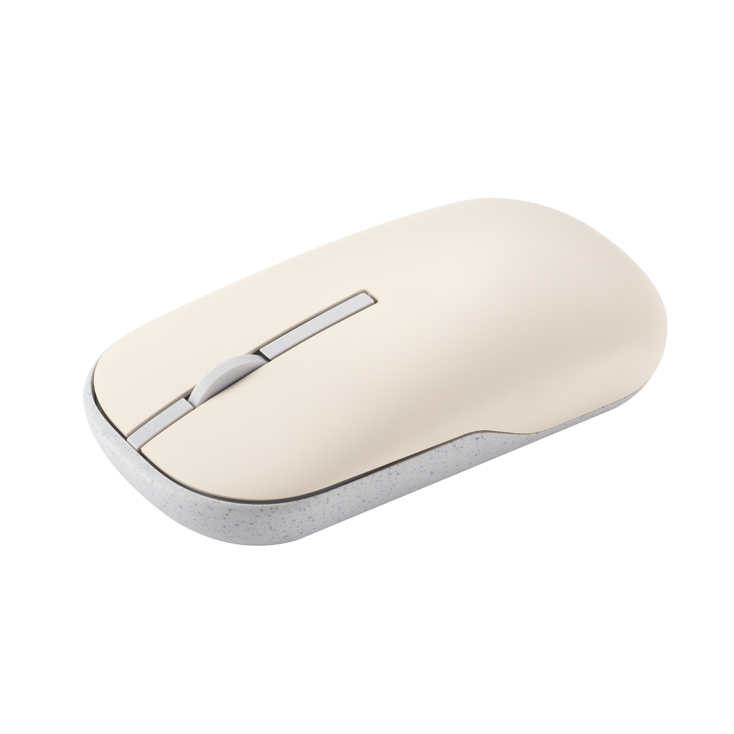 ASUS Marshmallow MD100 Kabellose Maus Optisch 5 Tasten Bluetooth 5.0 2.4 GHz Hafermilch