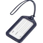 Hama Gepäckanhänger 9 x 5 cm, 2er-Set, dunkelblau (00139501)