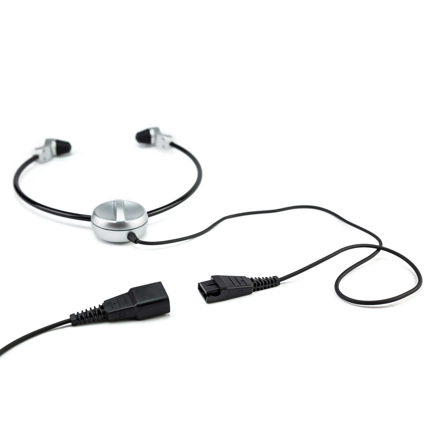 Grundig Digta Swingphone 568 GBS Kabelgebundene Ohrhörer Schwarz, Silber
