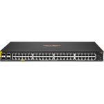 HPE Aruba 6100 48G Class4 PoE 4SFP+ 370W Switch - Switch - L3 - managed - 48 x 10/100/1000 (PoE+) + 4 x 1 Gigabit / 10 Gigabit SFP+ - Seite-zu-Seite-Luftstrom - an Rack montierbar - PoE+ (370 W)