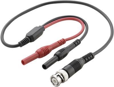 VOLTCRAFT BNC-Messleitung 0.50 m Schwarz, Rot (VC-10906575)