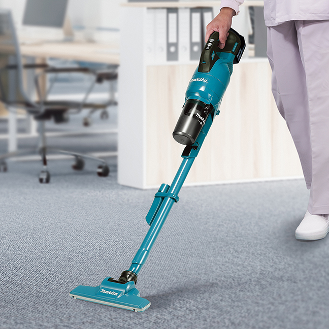 Makita DCL286FRF Akku-Staubsauger 18V 100 W Schwarz, Blau
