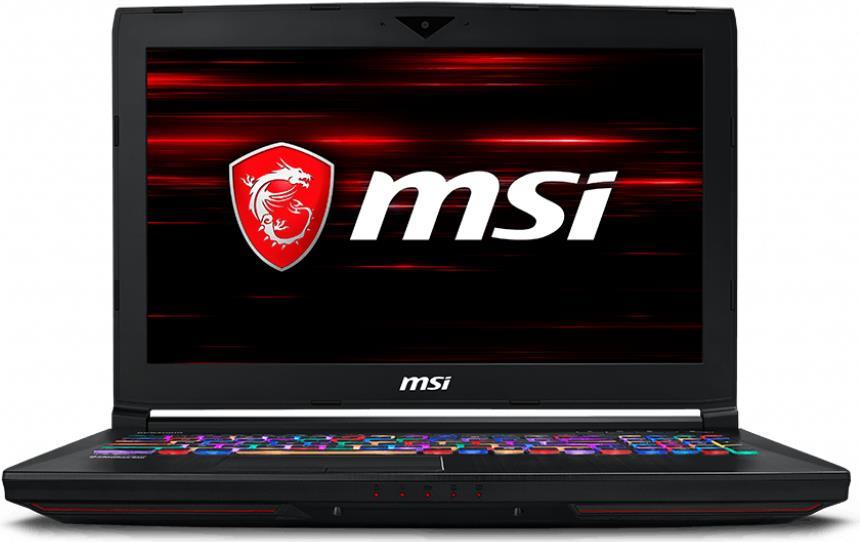 MSI Gaming GT63 8SG-020 Titan Schwarz Notebook 39,6 cm (15.6" ) 3840 x 2160 Pixel 2,20 GHz Intel® Core™ i7 der achten Generation i7-8750H (0016L5-020)