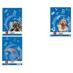 herlitz Arbeitsblock X-Book, DIN A4, Lineatur 1 1. Schuljahr, ohne Rand, 50 Blatt, 80 g-qm, holzfrei, FSC- - 5 Stück (215012)