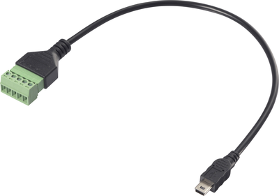Renkforce USB 2.0 Adapterkabel[1x 2.0 Stecker Mini-B - 1x Klemmanschluss] RF-6443960 30 (RF-6443960)