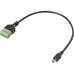 Renkforce USB 2.0 Adapterkabel[1x 2.0 Stecker Mini-B - 1x Klemmanschluss] RF-6443960 30 (RF-6443960)