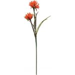 EUROPALMS Dahlie (EVA), Kunstpflanze, orange, 100cm (82532006)