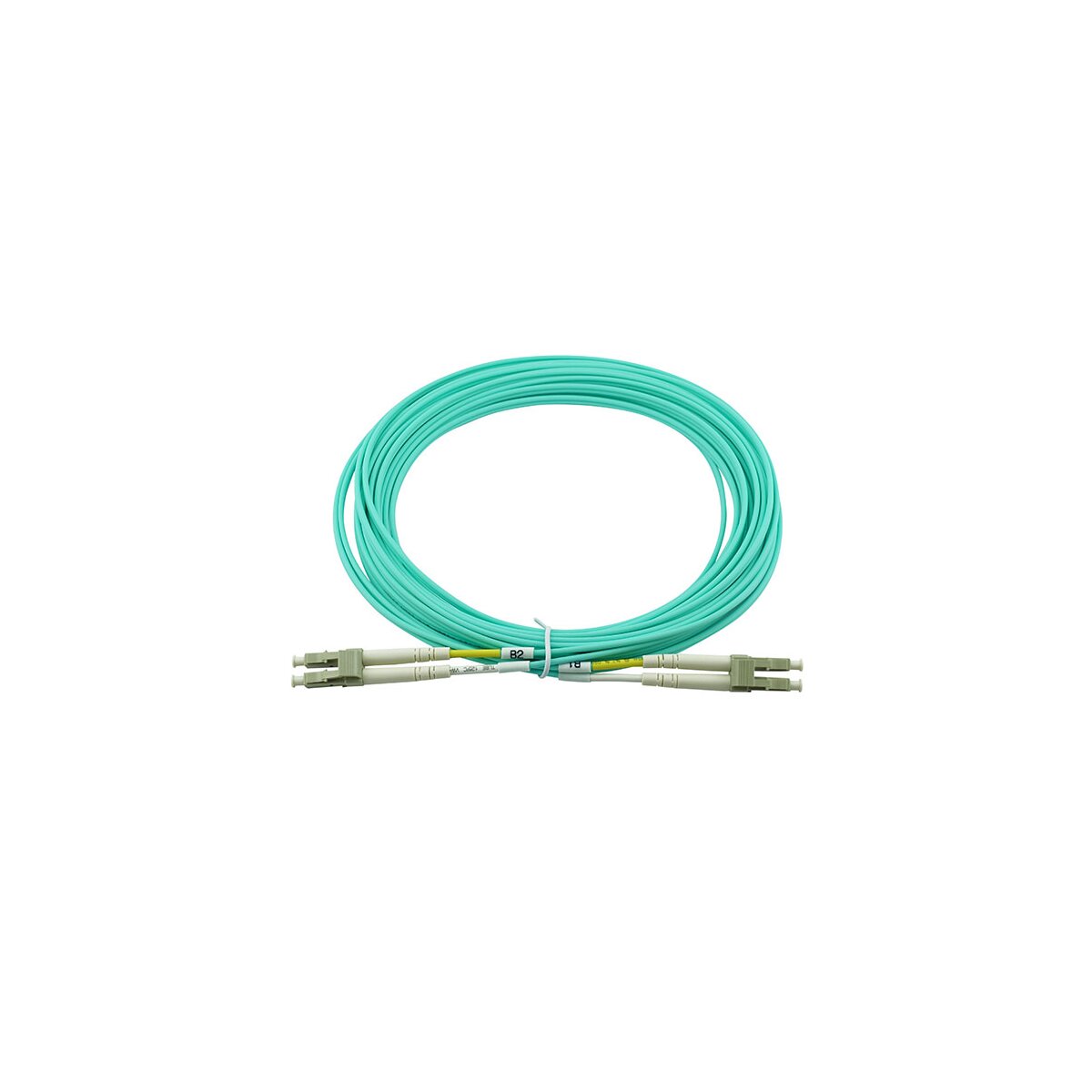 BlueOptics CAB-OM3-LC-LC-2M-BO LC-LC Multimode OM3 Patchkabel 2 m Beige