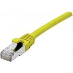 Patchkabel S/FTP, PiMF, Cat.6A, gelb, 3.0 m Kategorie: Cat.6A Class EA (2x RJ45), Rohmaterial: KabelCat.7 Rohkabel (858612)
