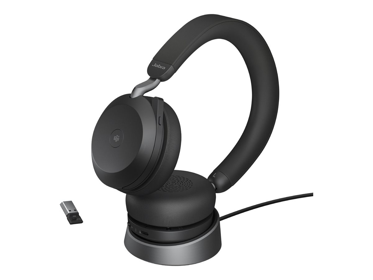 Jabra Evolve2 75 Headset On-Ear Schwarz