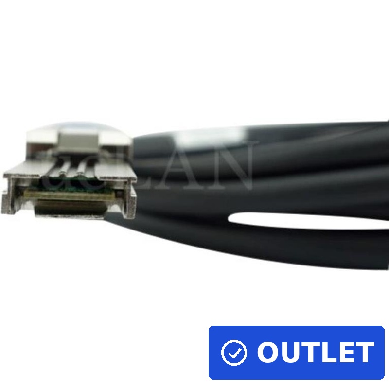BlueLAN MiniSAS Kabel SFF-8088 5 Meter (BL484801G5M30-BL) (geöffnet)