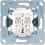 JUNG Jalousie-Wipptaster 539VU UP 10A 250V~ Taster 1pol. 539VU (539VU)