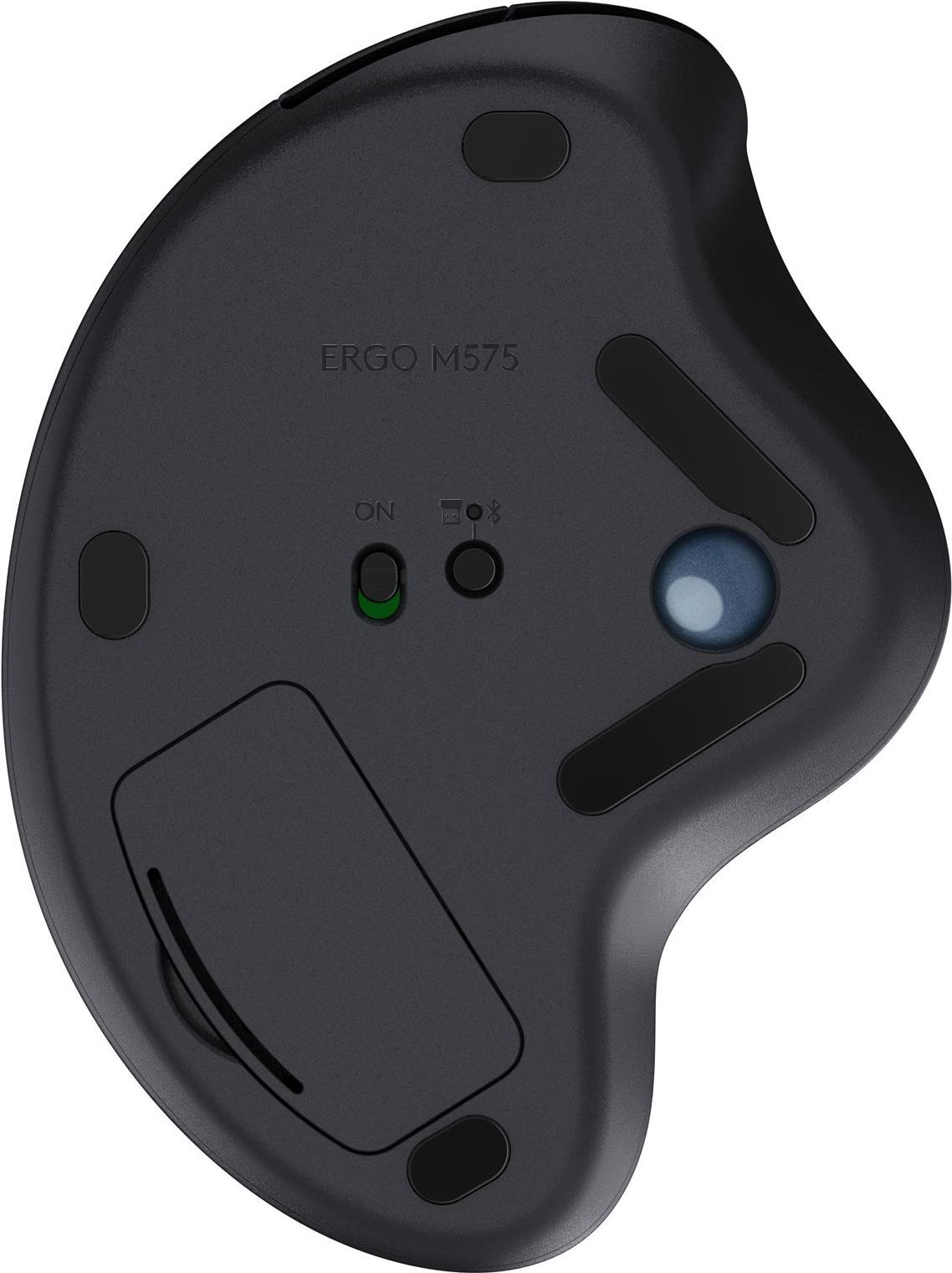 Logitech Ergo Series ERGO M575 Trackball Bluetooth 5.0 LE 2.4 GHz Graphite
