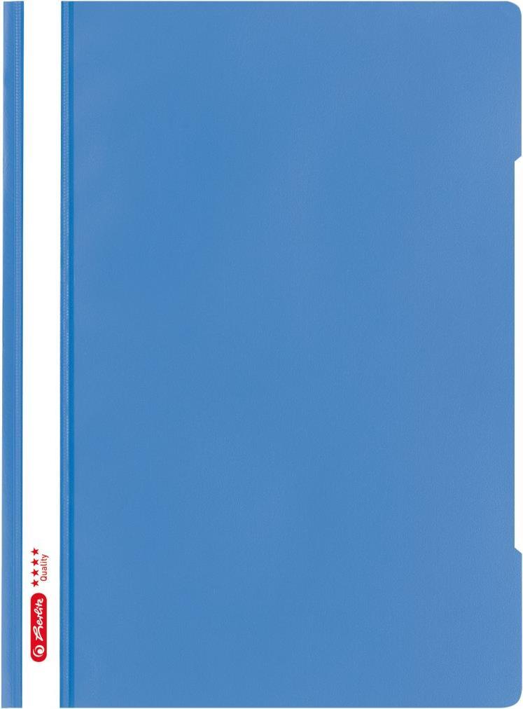 Herlitz 50016228 Präsentations-Mappe Blau - Transparent Polypropylen (PP) (50016228)