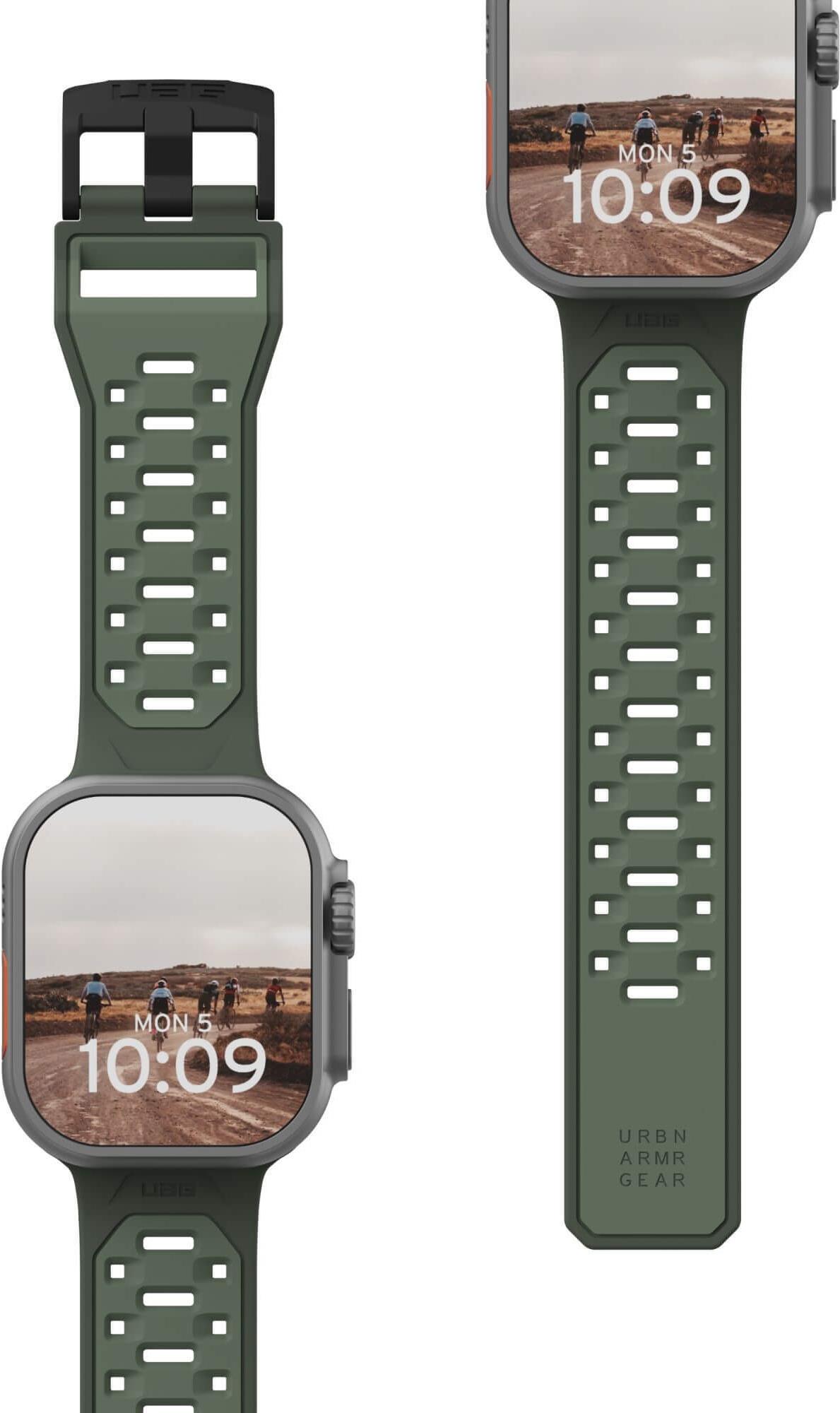 Urban Armor Gear UAG Civilian Strap| Apple Watch Ultra/42/44/45mm| olive drab| (194002117272)