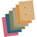 ELBA Verteiler- und Umlaufmappe, DIN A4, Manilakarton, grün 250 g-qm, mit Gitterdruck - 50 Stück (35461 GN)