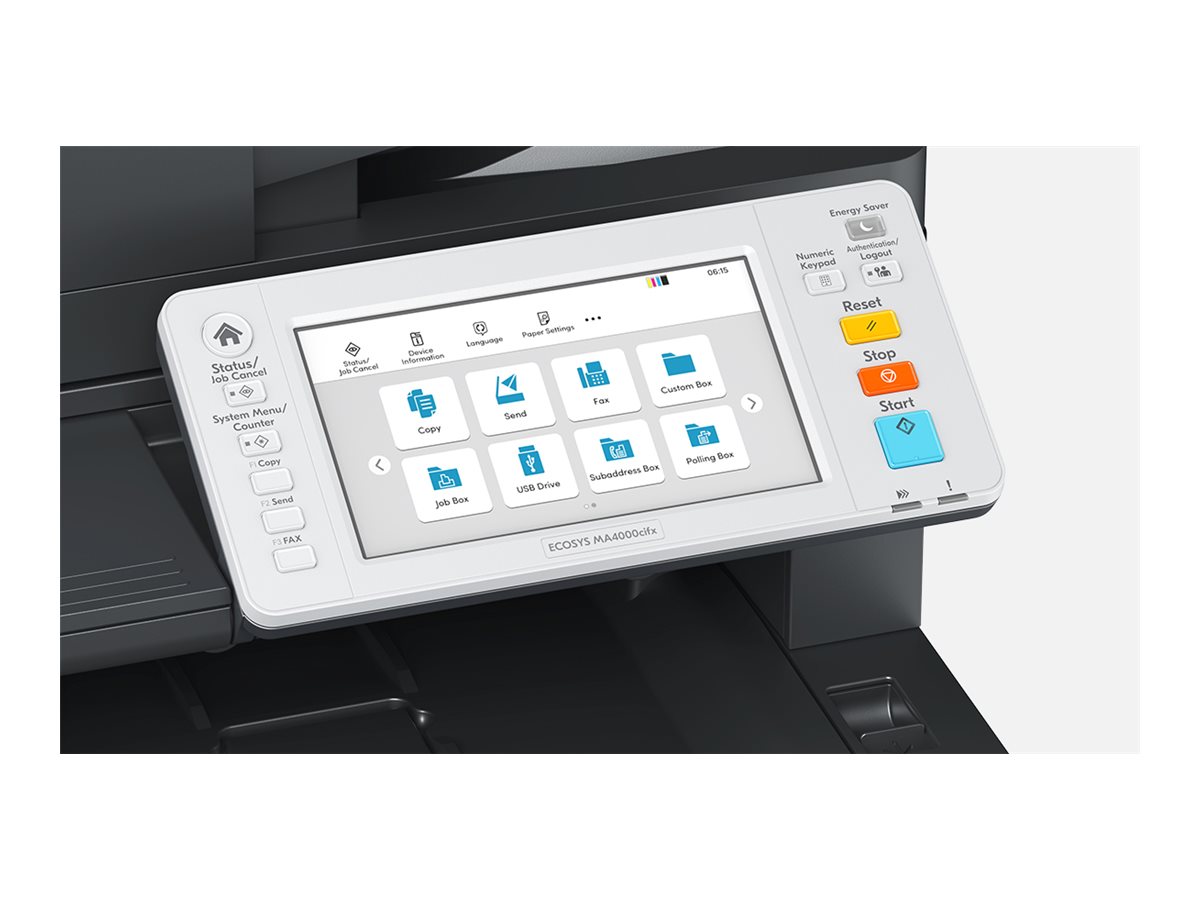 Kyocera ECOSYS MA4000CIFX A4 Farb-Multifunktionsdrucker 40 ppm Schwarz, Weiß