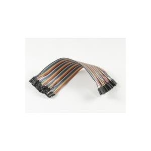ALLNET Arduino Kabel Dupont 40 PIN 20 Zentimeter Buchse-Buchse (ALL-A-3)