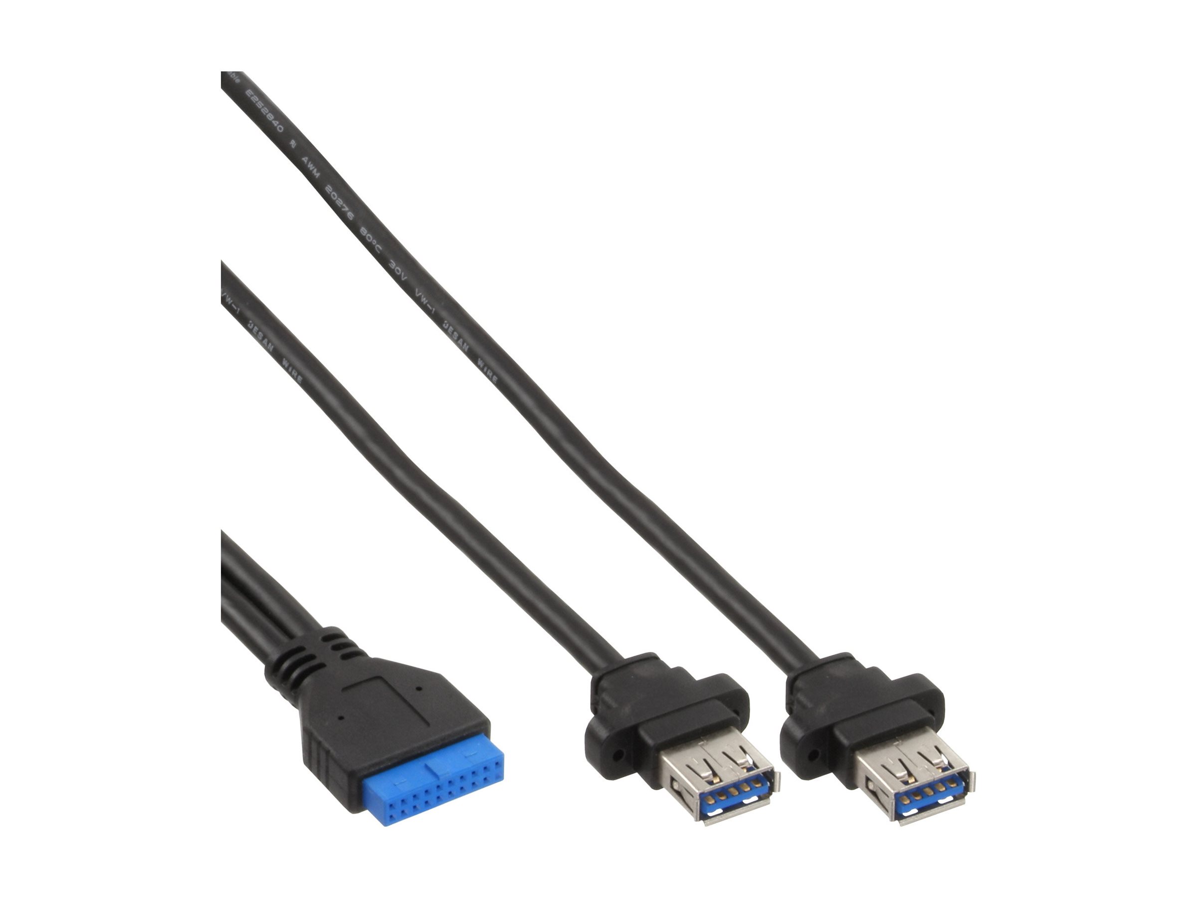 InLine Mini-PCIe Karte 2x USB 3.0, Modell 66900