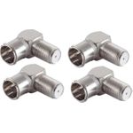 SHVP BS15-300514 - 5x F-Quick Winkel-Adapter F-Stecker auf F-Buchse (BS15-300514)