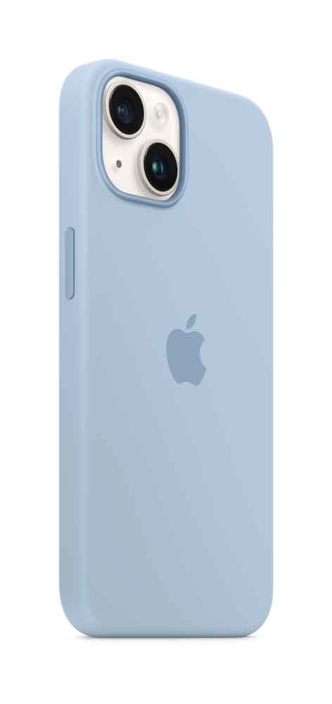 APPLE iPhone 14 Silicone Case with MagSafe - Sky (MQU93ZM/A)