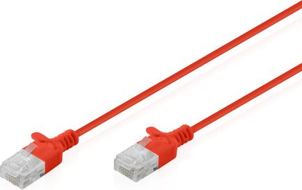 DIGITUS Patchkabel CAT 6 U-UTP Slim 5m Rot (DK-1618-050S-R)