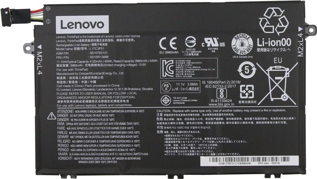 Lenovo Celxpert Laptop-Batterie (5B10W13888)