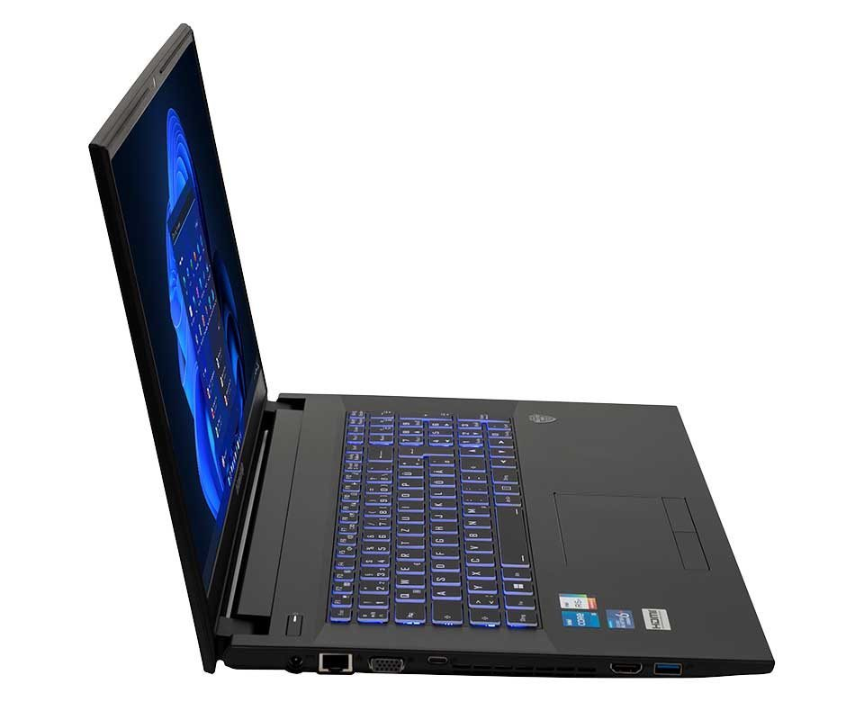 bluechip TRAVELline B17W27 17,3" Intel Core i5 16 GB RAM 500 GB SSD Schwarz