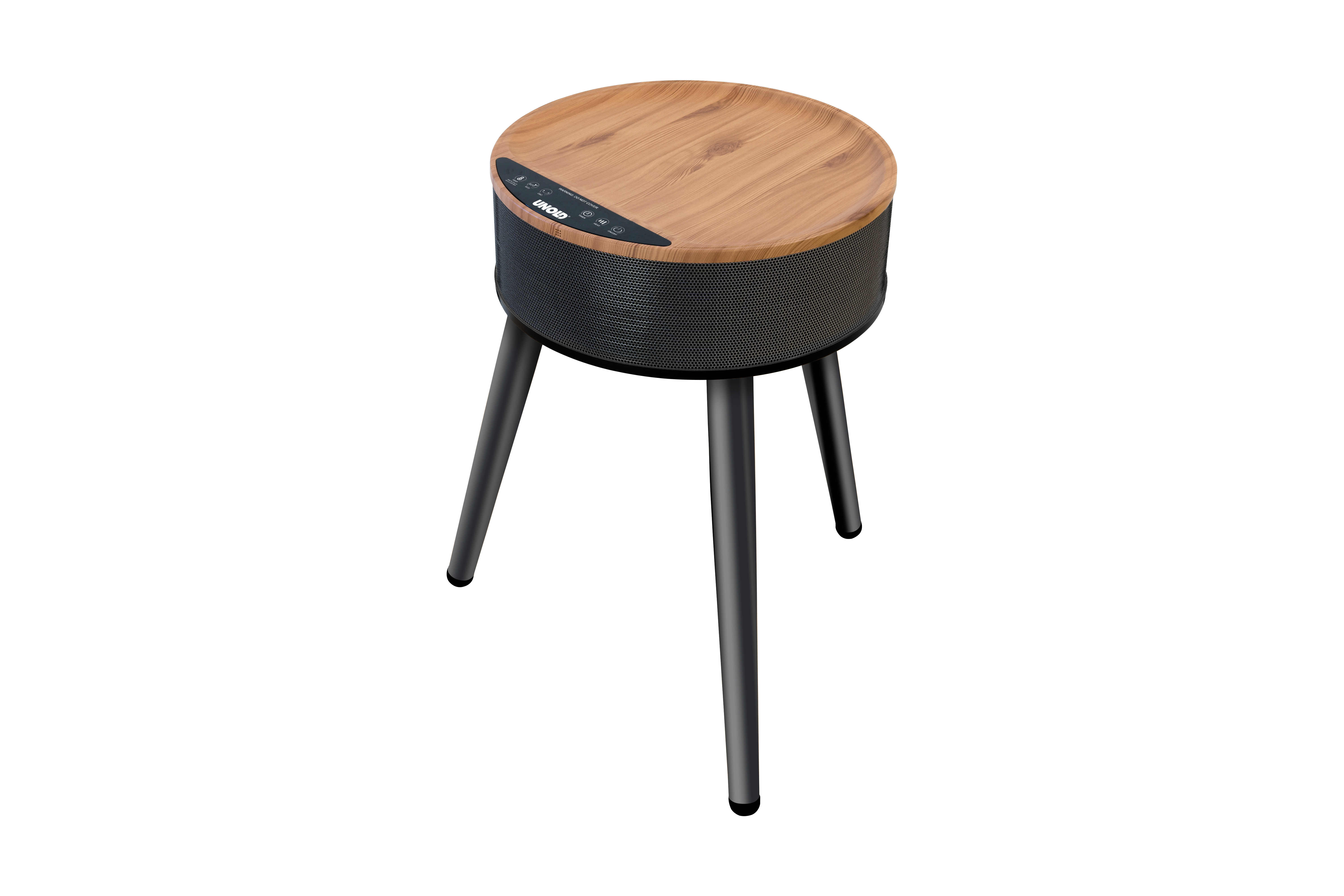 Unold Heizlüftertisch Henry 86545 Keramik 2000 W 30 m² Schwarz Braun