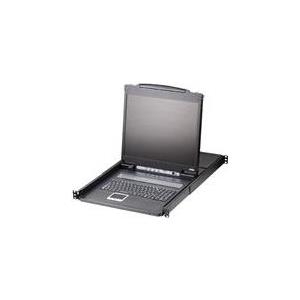 ATEN CL1308N CH 8-Port 48,30cm (19") LCD KVM Switch (USB - PS/2 VGA) Schweiz (CL1308N CH)