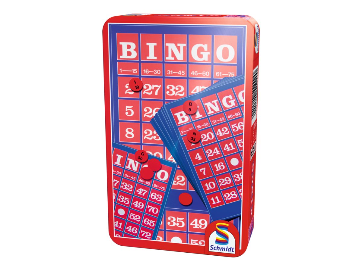 Schmidt Spiele Bingo Brettspiel 3-10 Spieler ab 10 Jahren Mehrfarbig