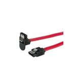 ROLINE Int. SATA 6.0 Gbit/s HDD-Kabel mit Schnappverschluss, gewinkelt 0,5m (11.03.1564)