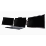 Mr. DiscTragbarer Monitor für Laptop, 14’’ Triple Laptop Screen Extender, FHD 1080p Portable Monitor Bildschirm Erweiterung, Plug & Play Kein Treiber Kompatibel Windows Mac Android 1 (DIV-Z monitor)
