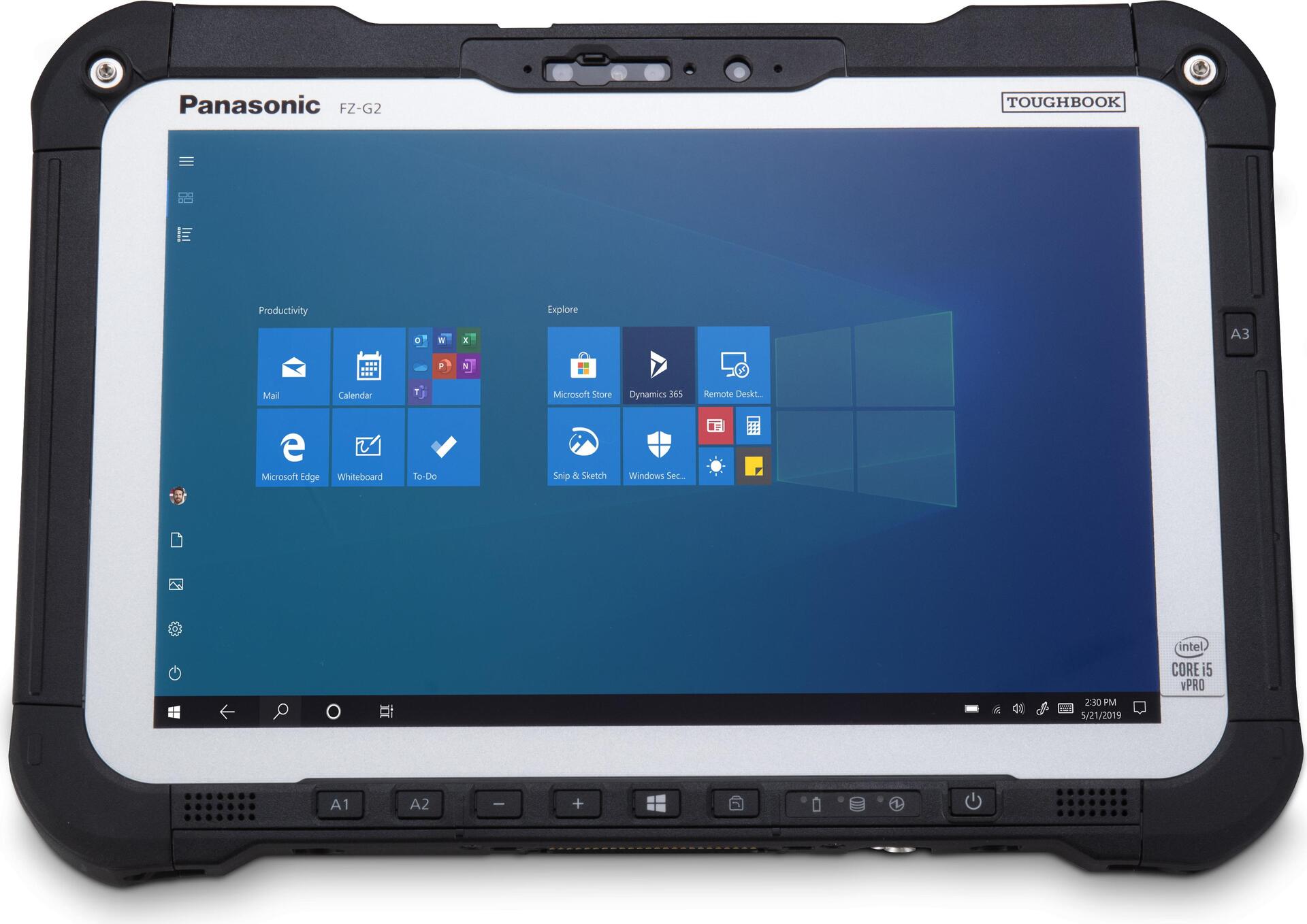 Panasonic Toughbook G2 512 GB 25,6 cm (10.1 ) Intel® Core i5 Prozessoren der 10. Generation 16 GB Wi Fi 6 (802.11ax) Windows 10 Pro Schwarz (FZ G2AZ005T4)  - Onlineshop JACOB Elektronik