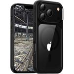 JT Berlin BackCase Pankow Hybrid MagSafe| Apple iPhone 17 Pro Max| schwarz/transparent| (11162)