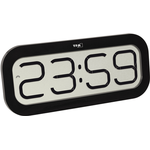 TFA Funk Wanduhr 60.4514.01 28 mm x 321 mm x 140 mm Schwarz (60.4514.01)