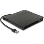 DeLOCK 42636 Speicherlaufwerksgehäuse HDD-Gehäuse Schwarz 5.25"  (42636)