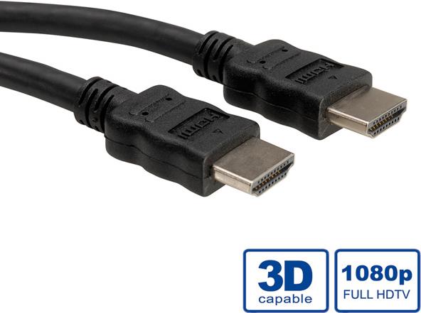 ROLINE HDMI High Speed Kabel mit Ethernet