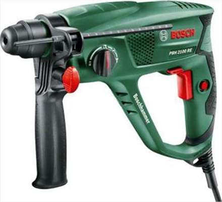 Bosch Home and Garden PBH 2100 RE -Bohrhammer 550 W inkl. Koffer (06033A9302)