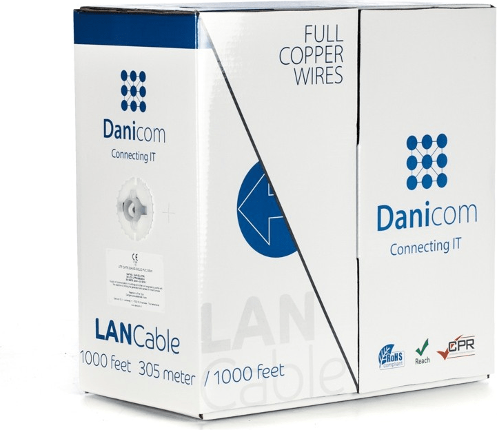 DSIT DANICOM CAT6 UTP 305m Starrleiter - LSZH (Dca) (DC-UTP6-305S-DCA)