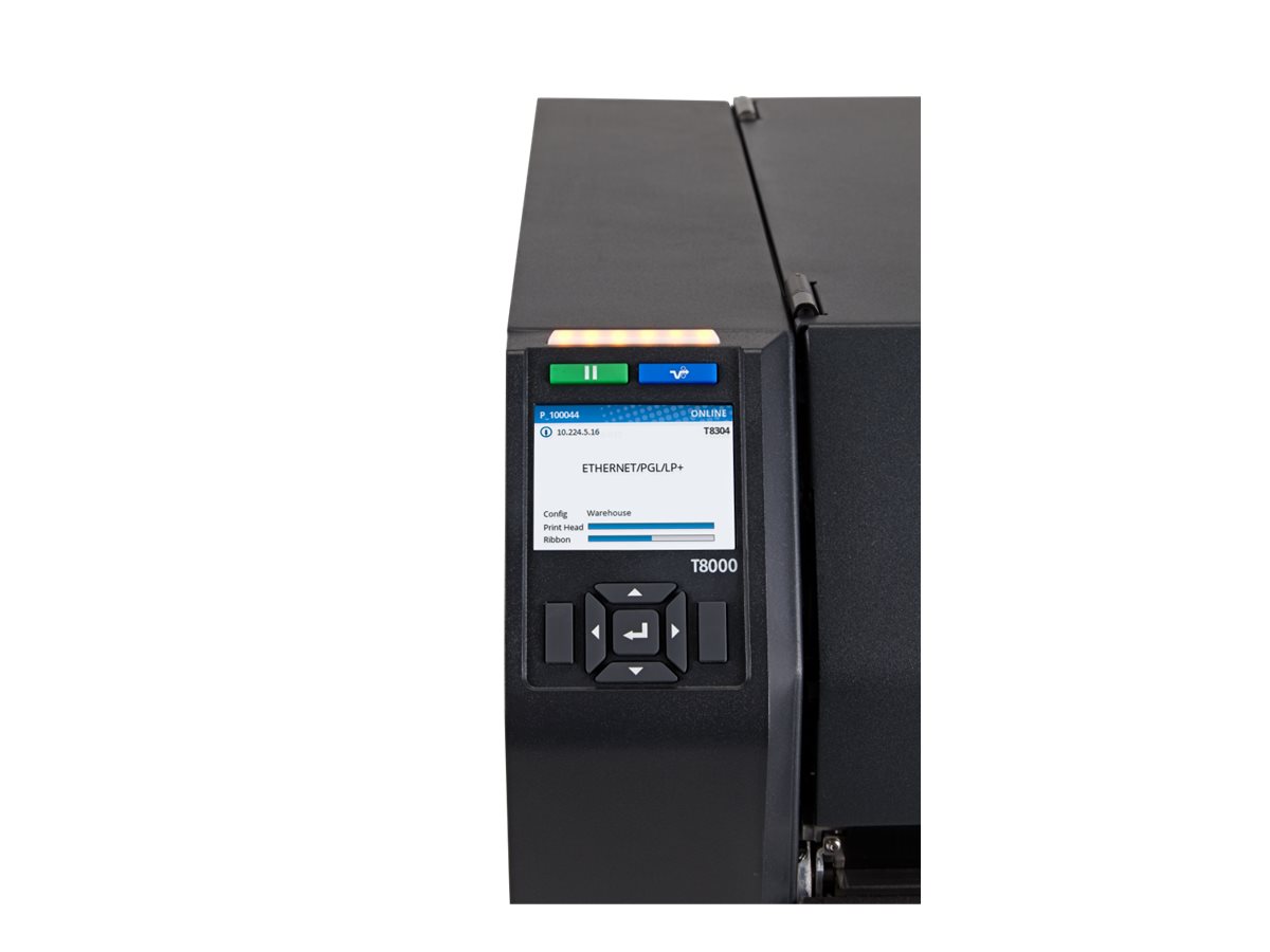 Printronix T8204 Etikettendrucker Thermodirekt/Thermotransfer 203 dpi USB LAN Seriell Schwarz