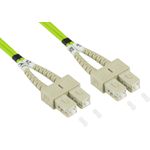 Alcasa LW-820SC5 Glasfaserkabel 20 m LSZH OM5 SC Grün (LW-820SC5)