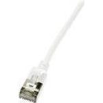 Logilink Ultraflex CAT6A Patchkabel weiß 0,30m (CQ9011S)
