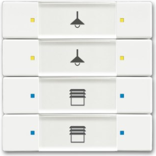 Busch Jaeger 6127/02-884 Weiß (6117-0-0219)