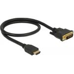 DeLOCK 85651 Videokabel-Adapter 0,5 m HDMI Typ A (Standard) DVI Schwarz (85651)